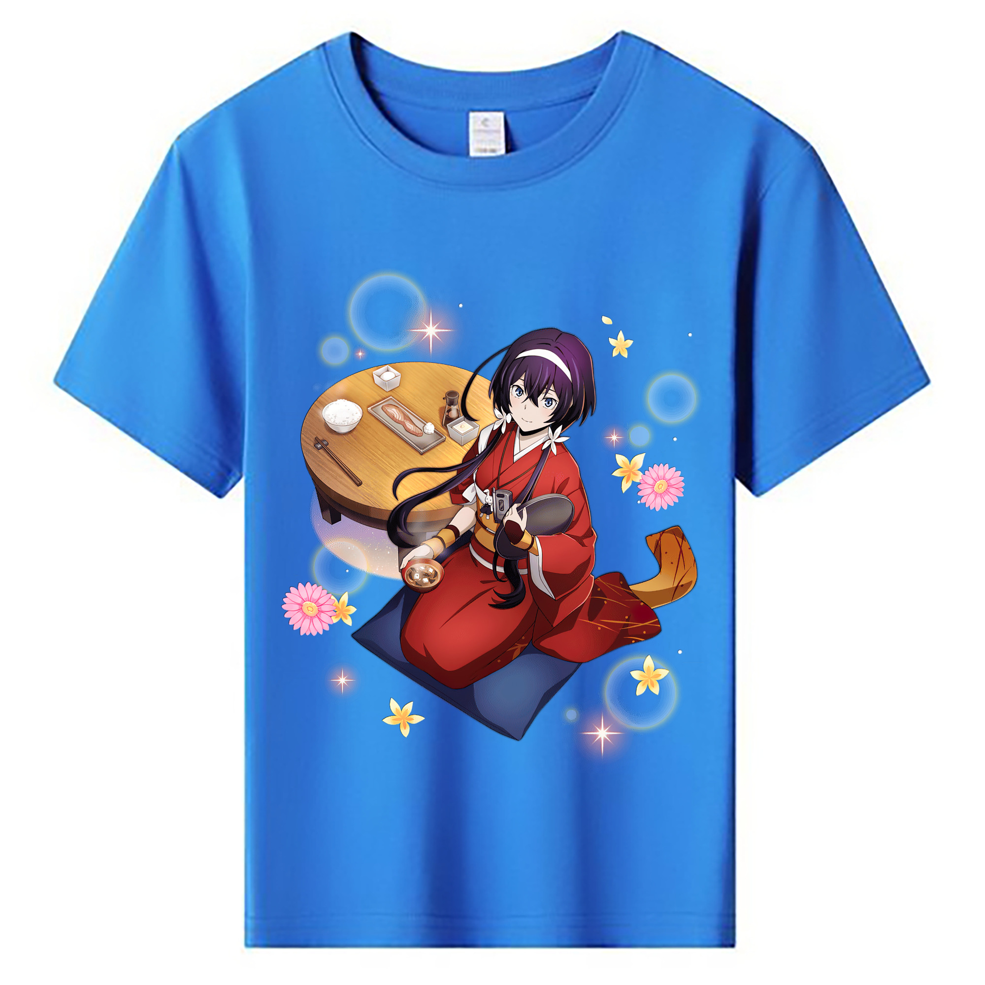 （画像用） 文豪ストレイドッグス Bungo Stray Dogs 綿100％キッズTシャツ（フロントプリント）